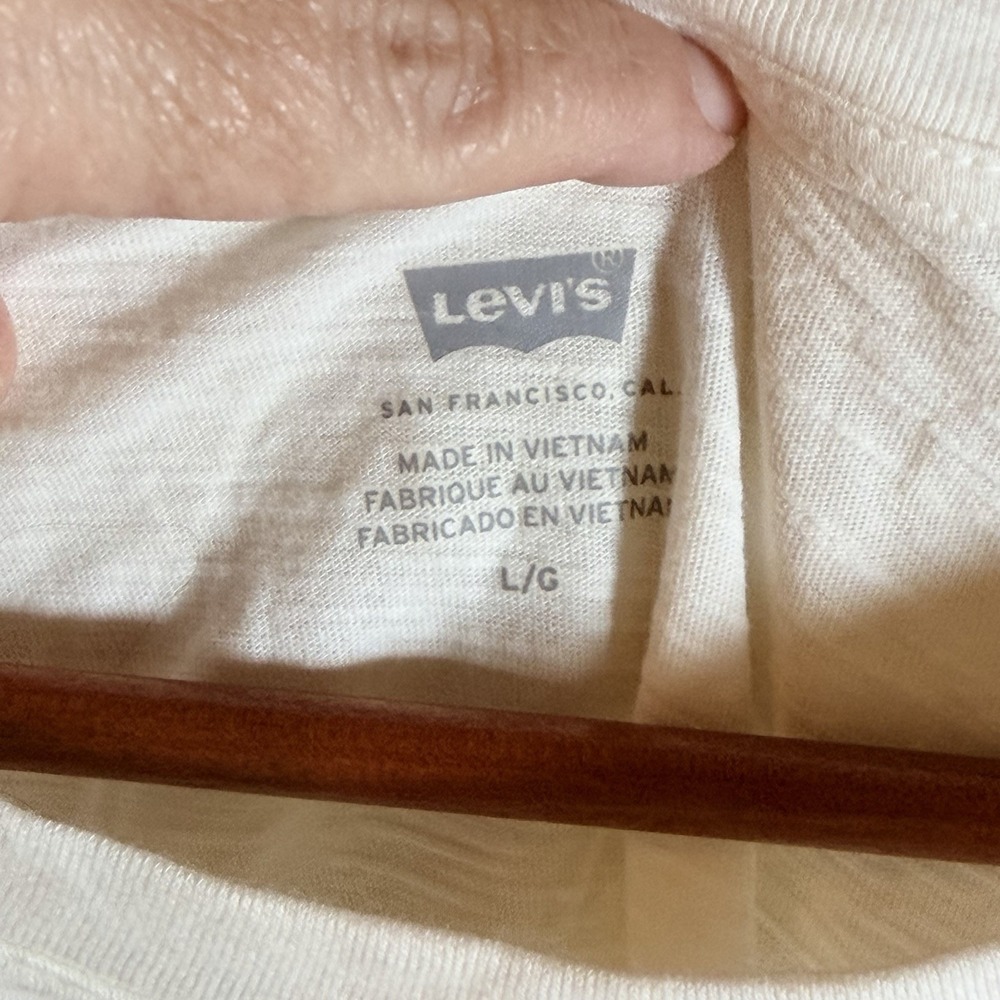 Levi's Tank - Womens Graphic Crop Tank Top Colorful Sporty Lounge Large - Picture 4 of 6